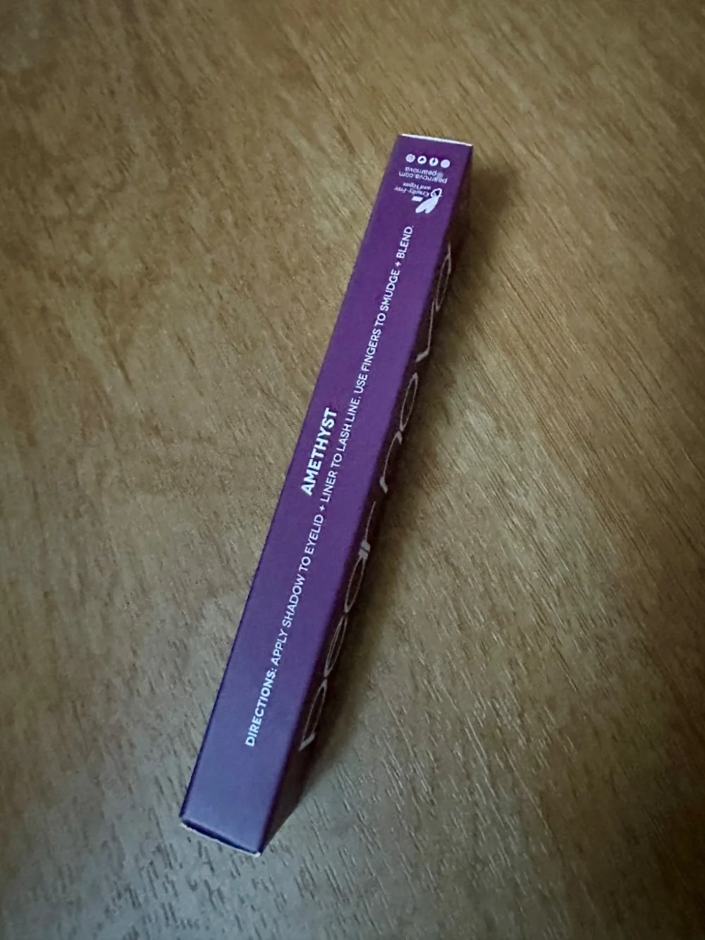 New In Box Pearl Nova Amethyst Eyeshadow + Eyeliner Duo Purple